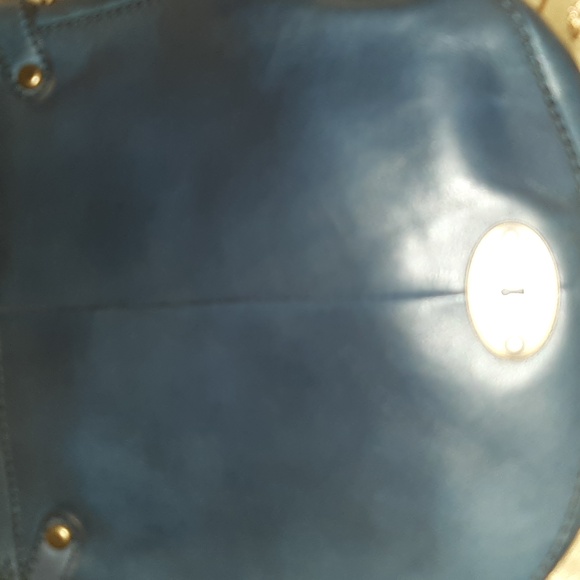 ??Fossil?Crossbody/Small Purse-EUC Dark Blue?